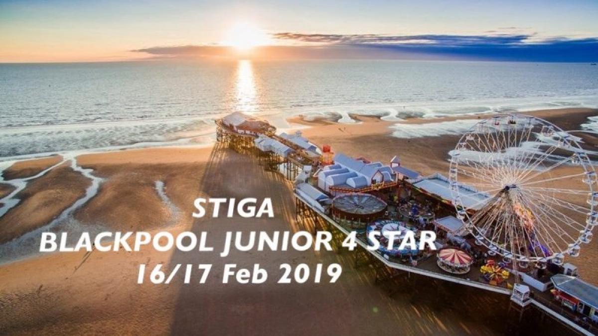 STIGA Blackpool Junior 4 Star – 16/17 February 2019